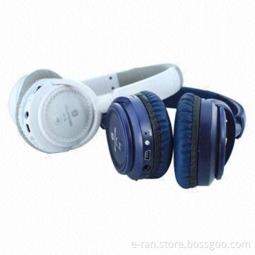 Bluetooth Sports MP3 Player Headphones, Built-in FM Radio, TF Card and Hand-free Call Function